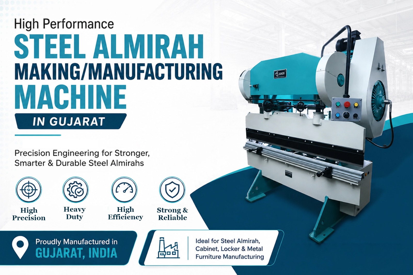 Steel Almirah Making/Manufacturing Machine in Gujarat