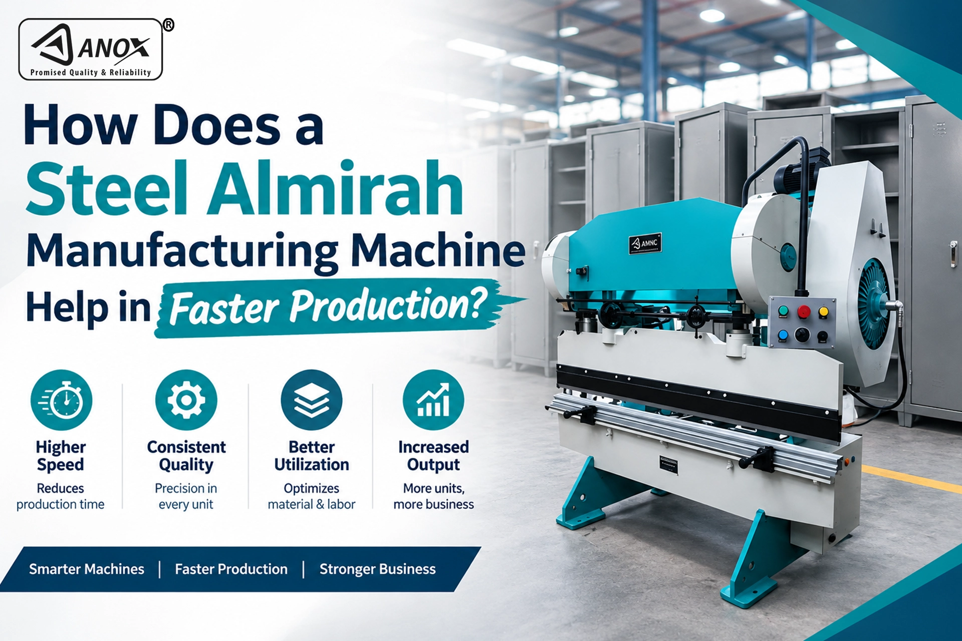 How Does a Steel Almirah Manufacturing Machine Help in Faster Production?